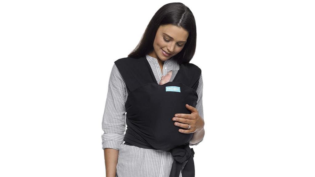 comfortable and secure babywearing