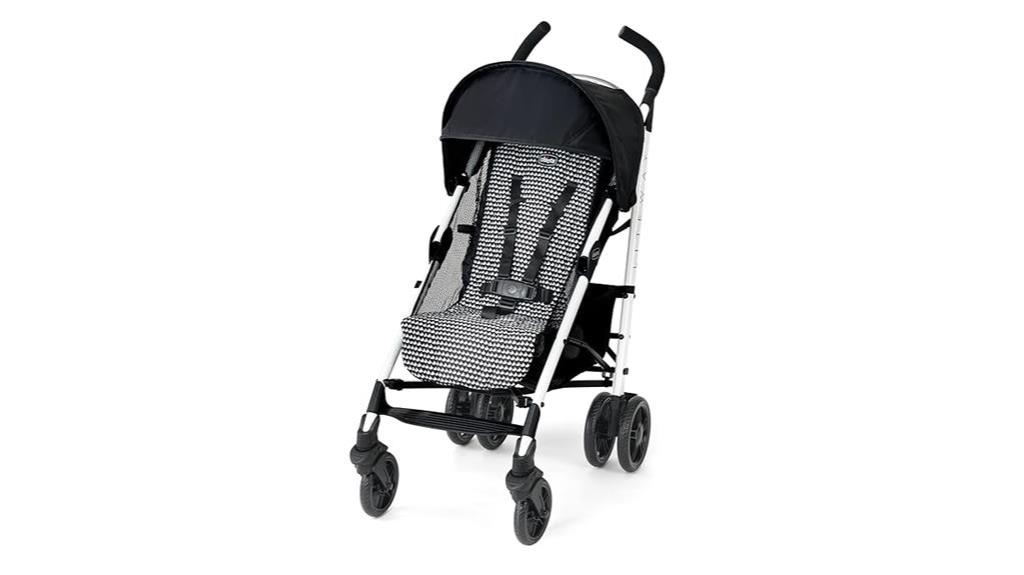 compact chicco stroller design