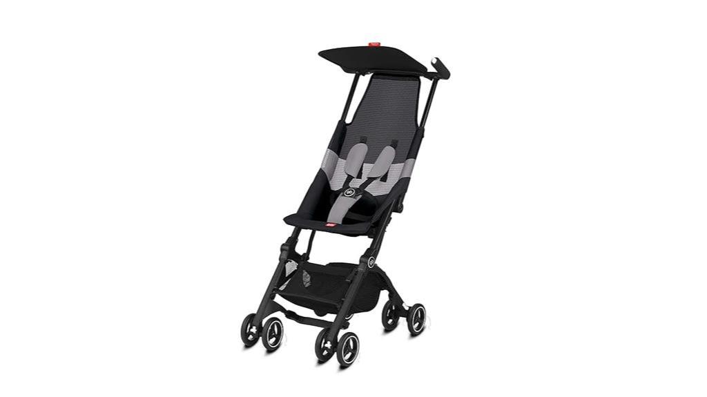 compact lightweight all terrain stroller