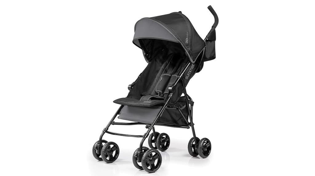 compact stroller for summer