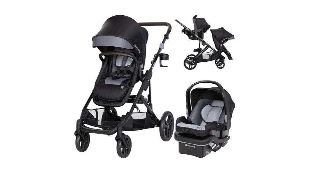 convertible stroller for two