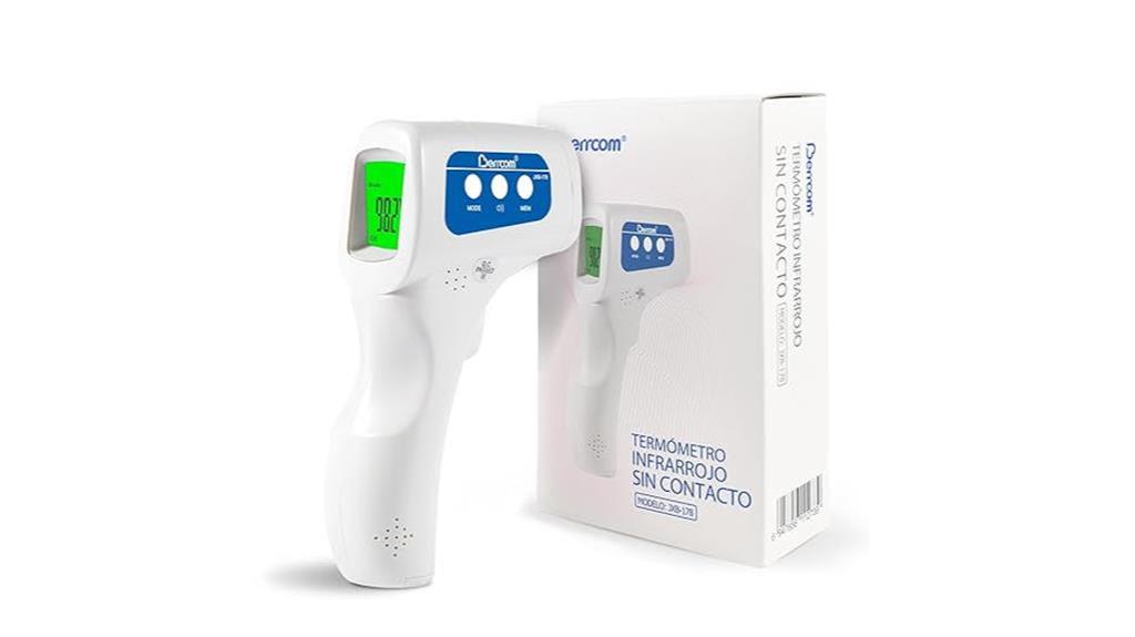 digital infrared forehead thermometer