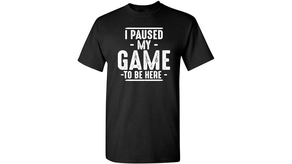 gamer novelty graphic tees