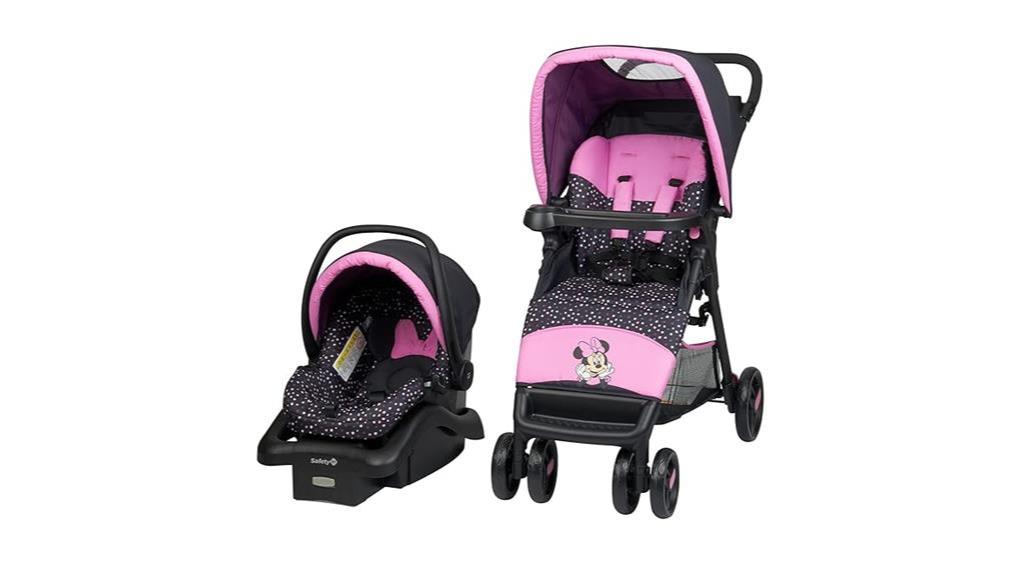 minnie mouse travel system