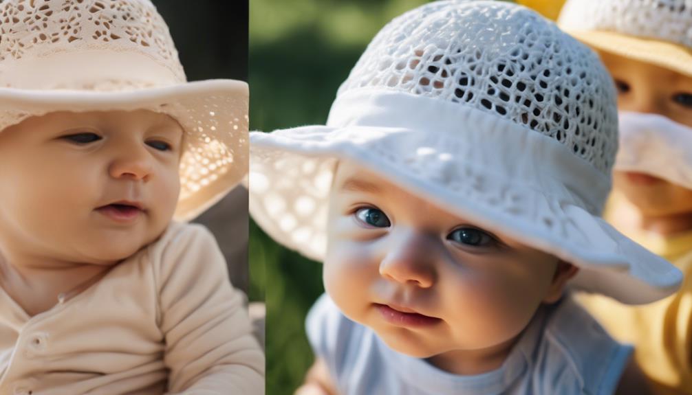 newborn sun hat guide