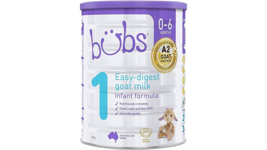 nutritious goat milk formula