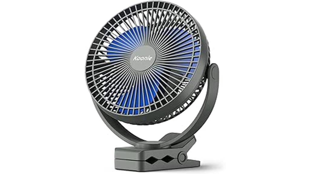 portable fan with power