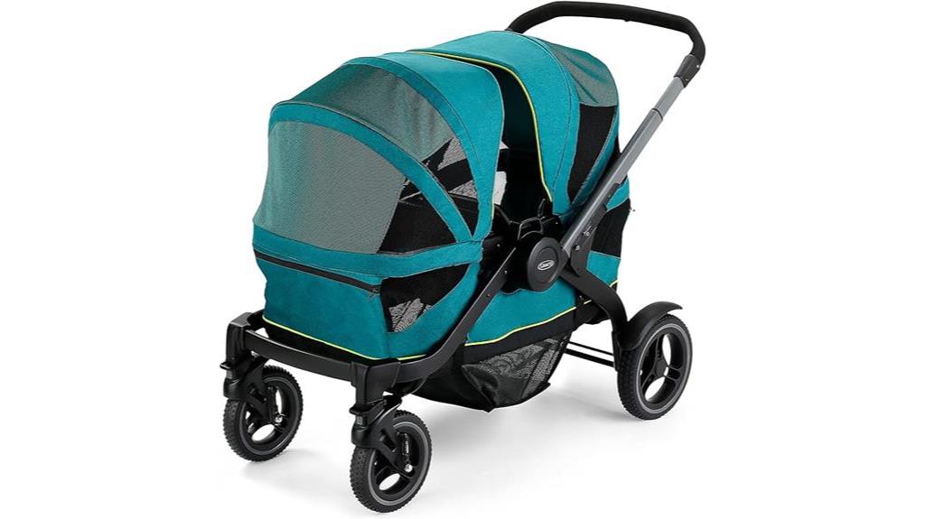 stylish and versatile stroller