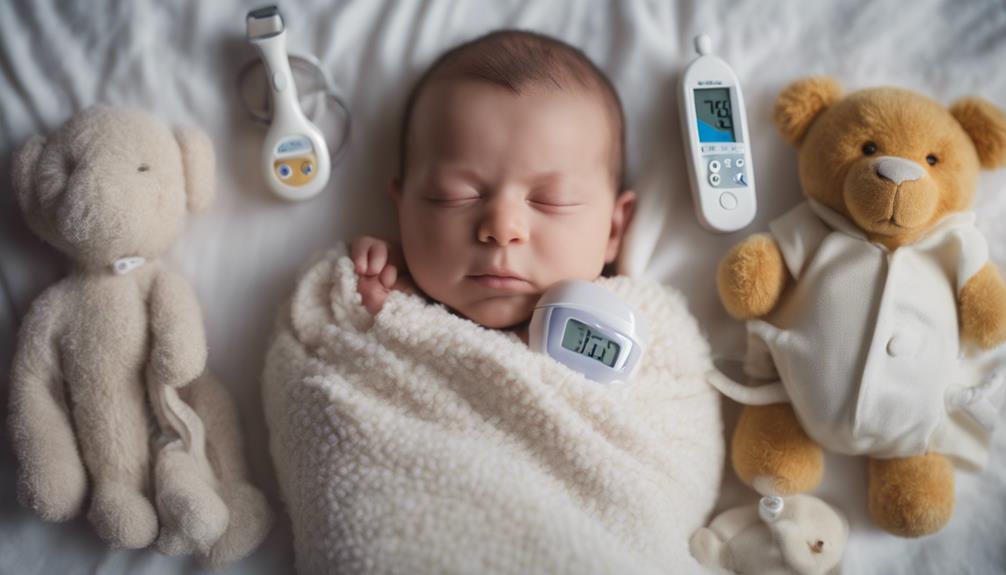 taking newborn temperature safely