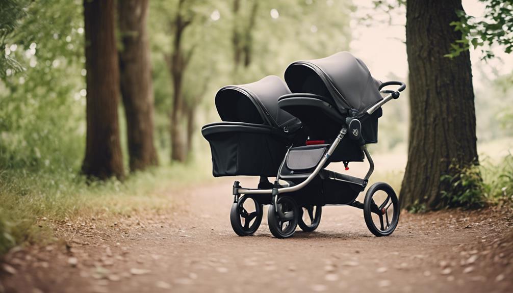 top double jogging strollers