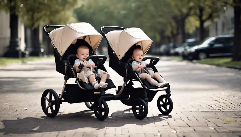 twin stroller selection factors