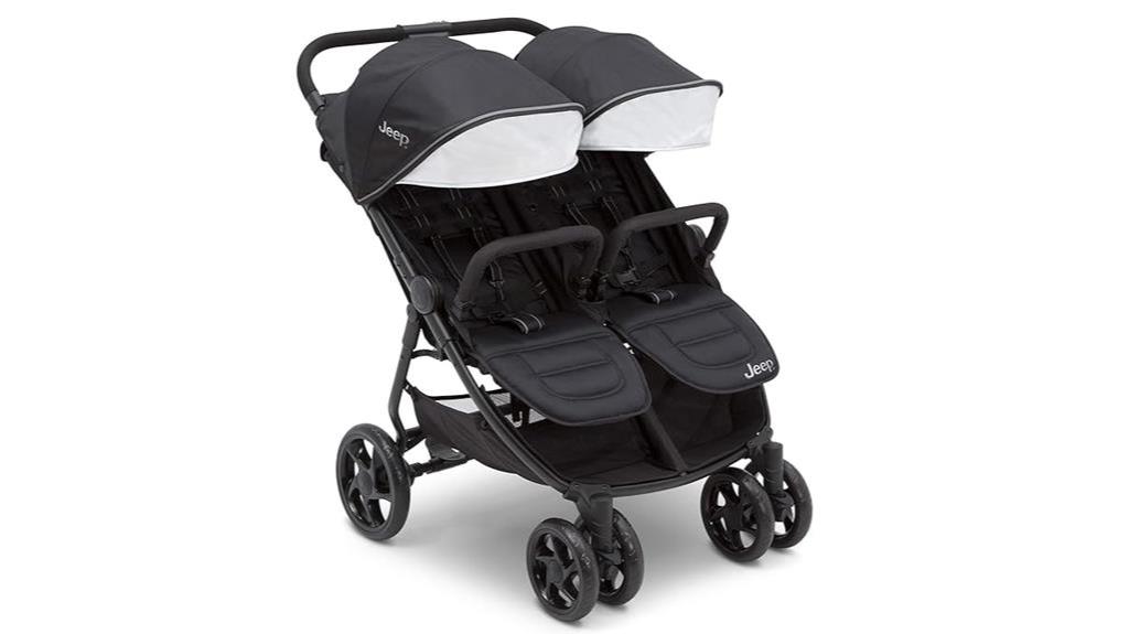 ultralight double stroller jeep