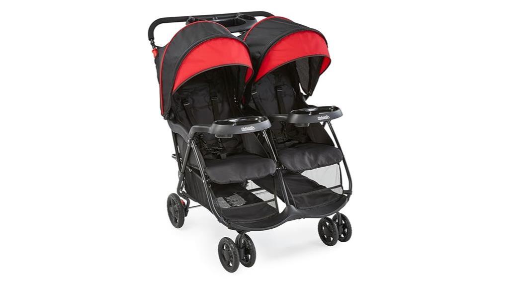 versatile double stroller choice