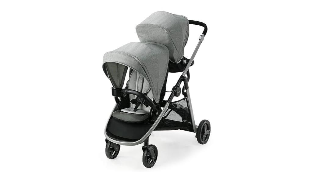 versatile double stroller model