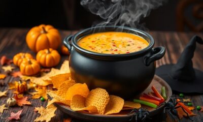 cheesy cauldron queso delight