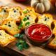 hauntingly delicious garlic bread