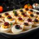 spooky themed appetizer dish