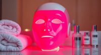 red led mask therapy