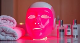 red led mask therapy