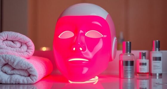 red led mask therapy