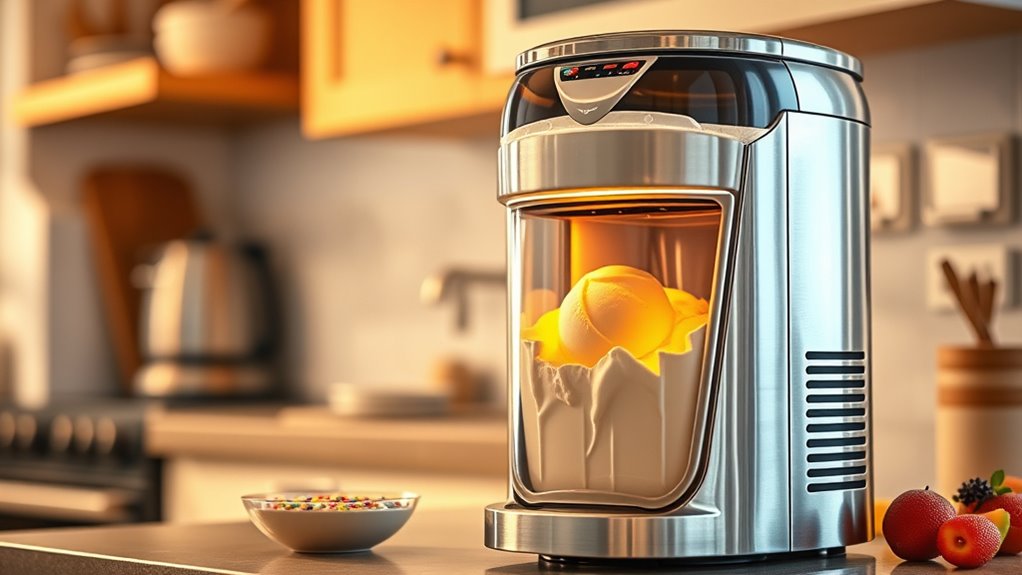 affordable efficient space saving ice cream makers