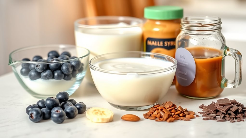 choose creamy flavorful ingredients