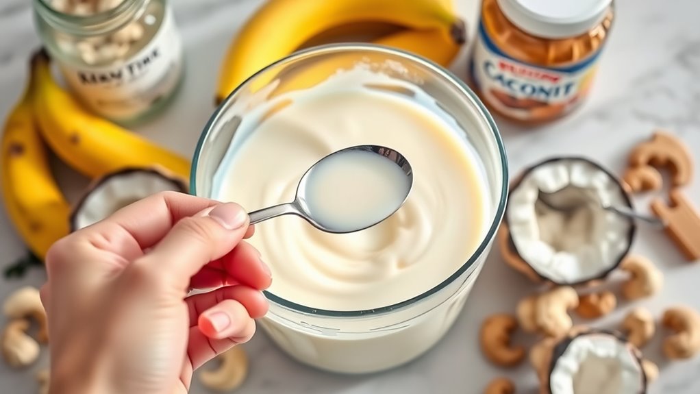 choose creamy vegan bases