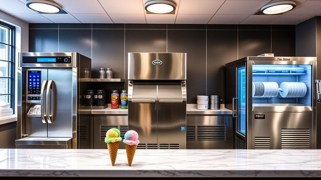 choosing suitable commercial ice cream maker