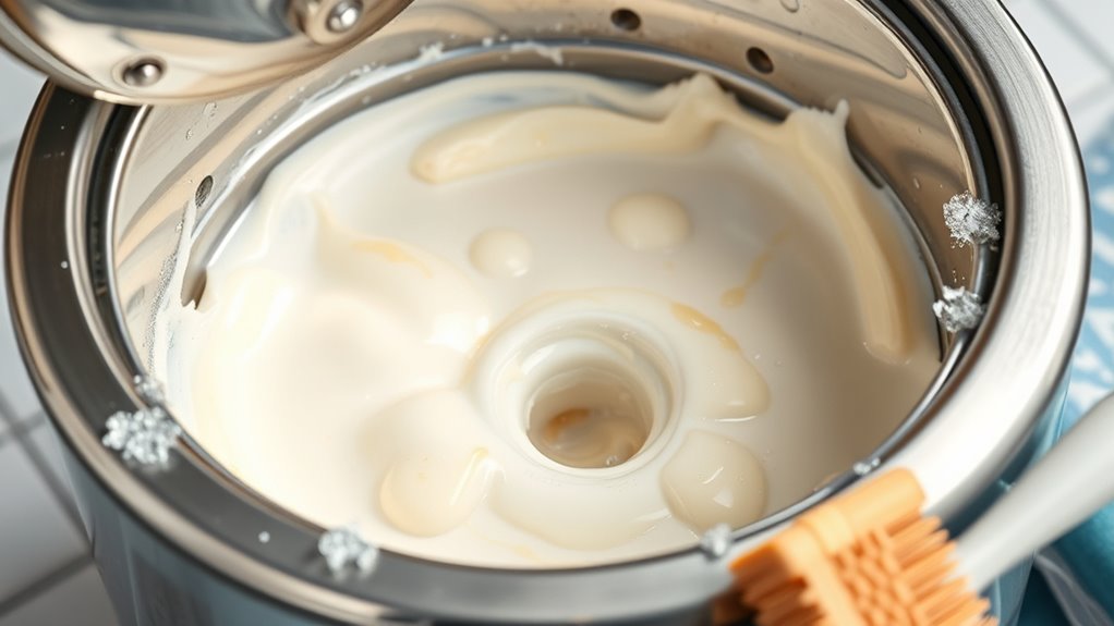 clean your ice cream maker