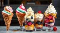 creative homemade ice cream desserts