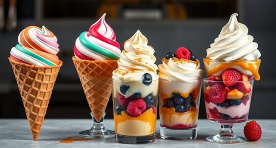 creative homemade ice cream desserts