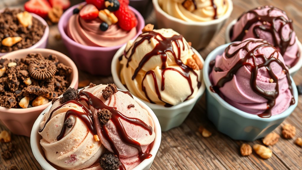 customize flavors with mix ins