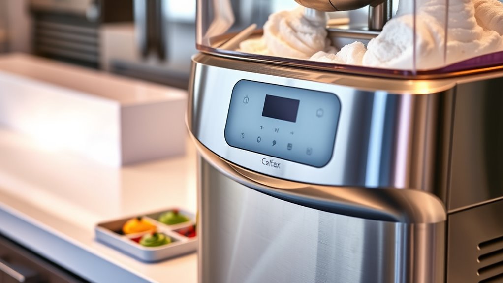easiest to clean ice cream machine