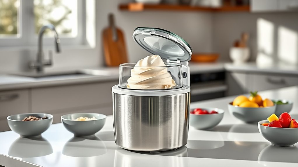easy intuitive ice cream maker