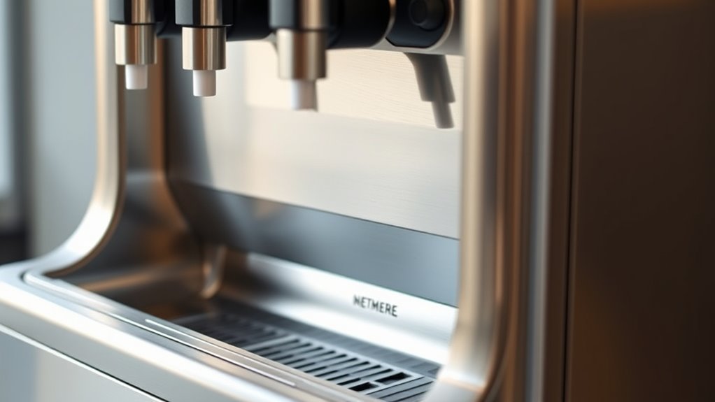 easy self cleaning ice cream machines