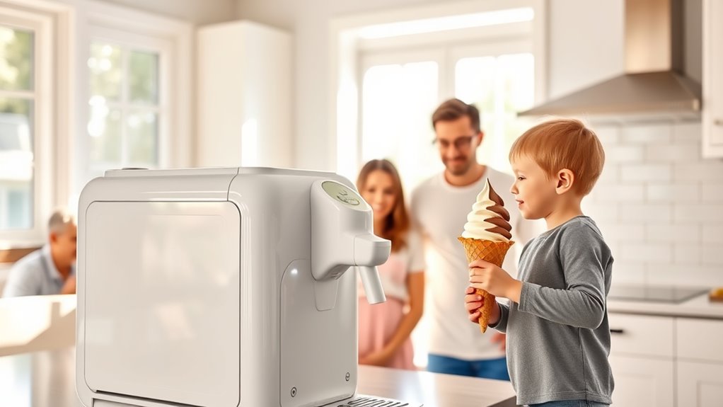 easy to use family dessert machines