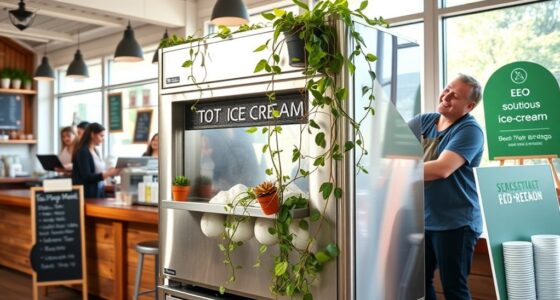 eco friendly ice cream machines