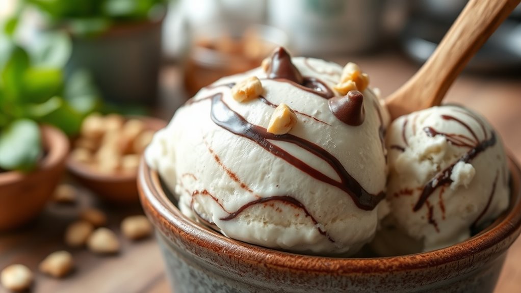 enhance ice cream creaminess