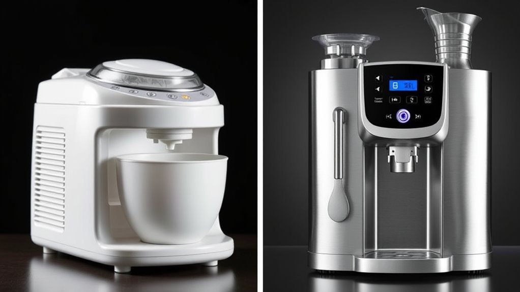 enhanced ice cream making options