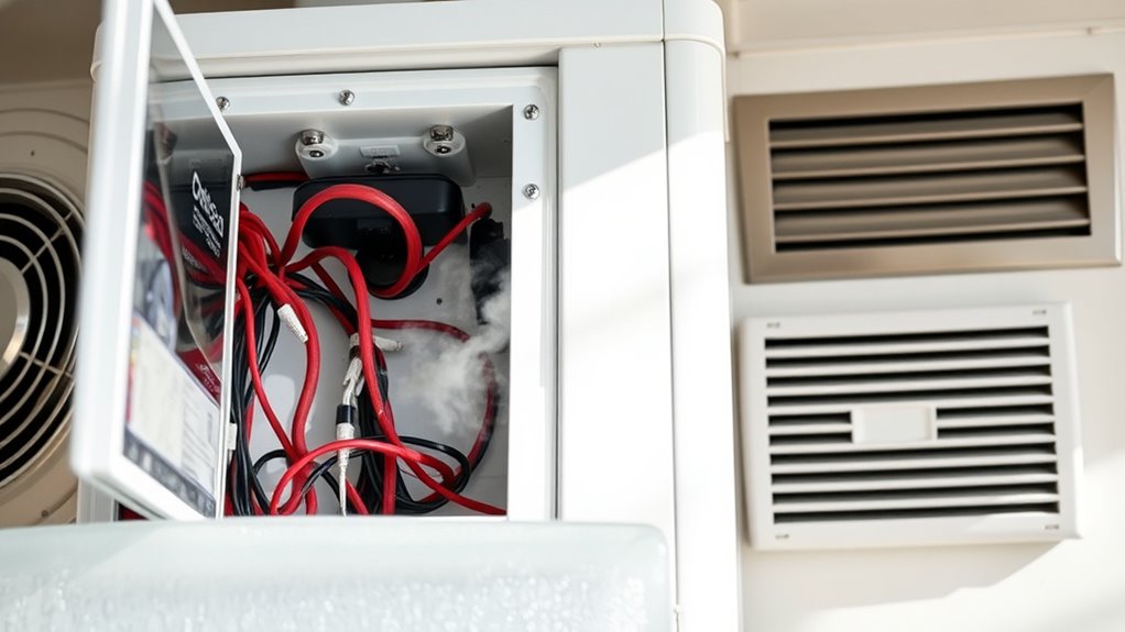 ensure adequate airflow and ventilation
