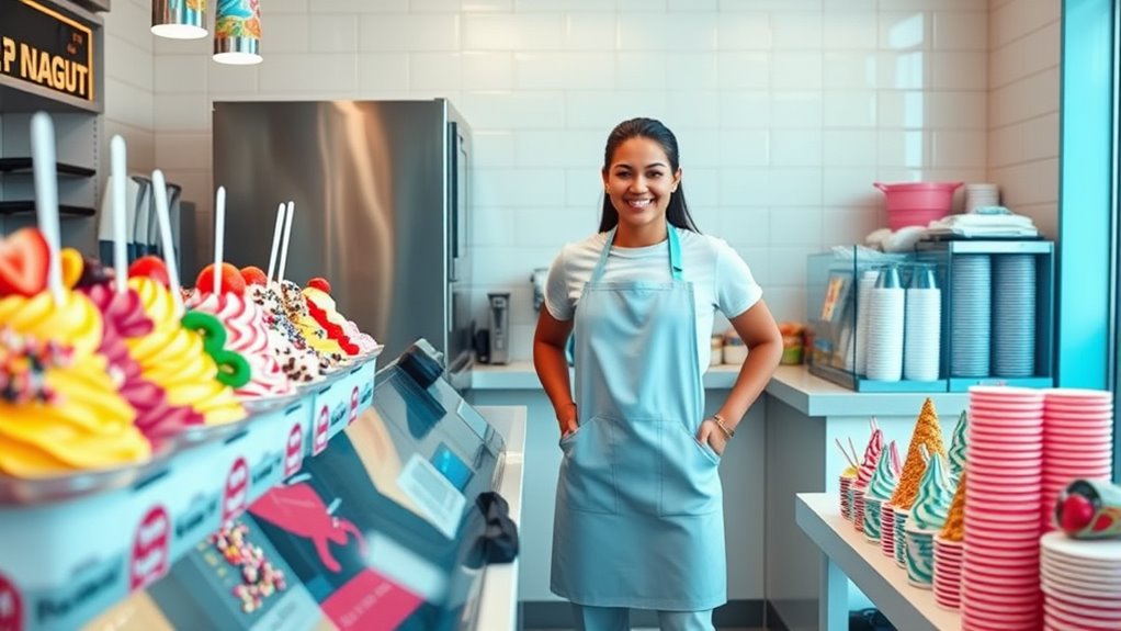 essential frozen yogurt equipment