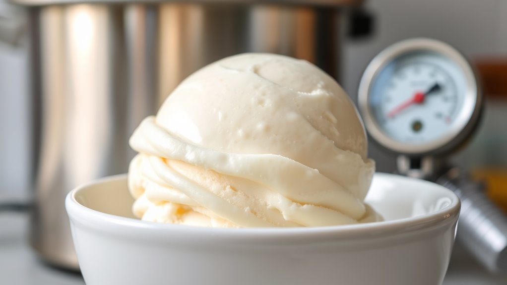 fix ice cream texture