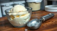 homemade ice cream spoilage