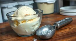 homemade ice cream spoilage