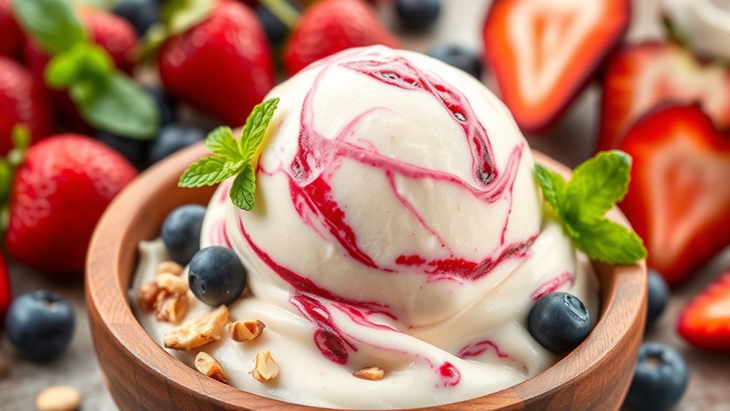 homemade vegan ice cream