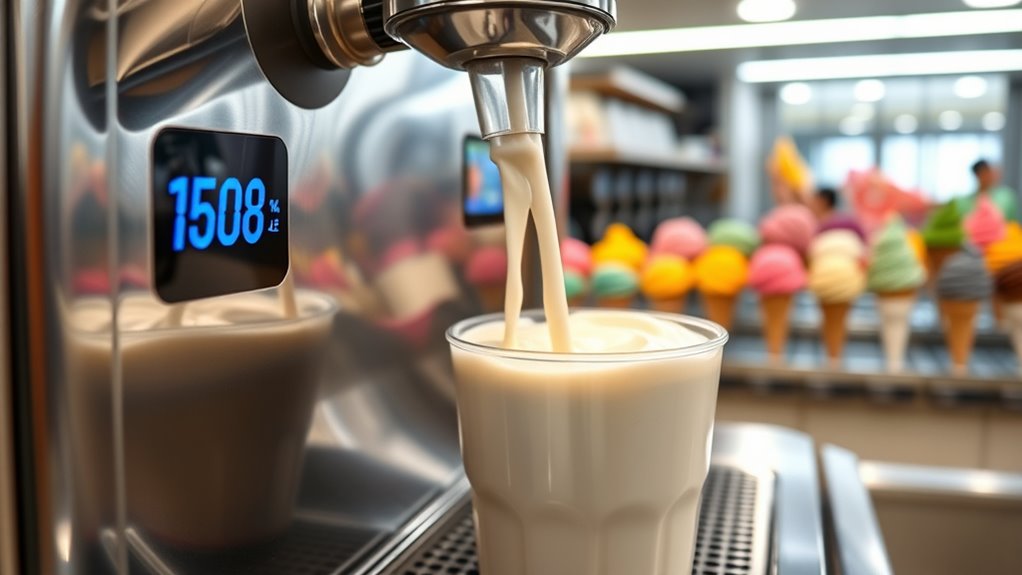 ice cream machine capacity planning