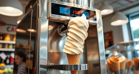 ice cream machine speed