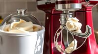 ice cream maker outperforms attachment