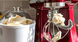 ice cream maker outperforms attachment