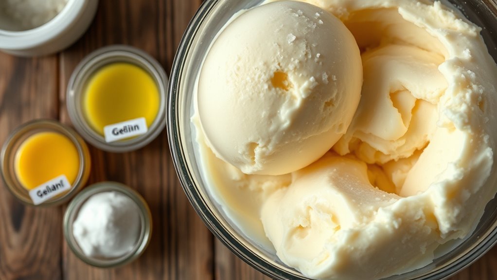 ice cream preservation methods